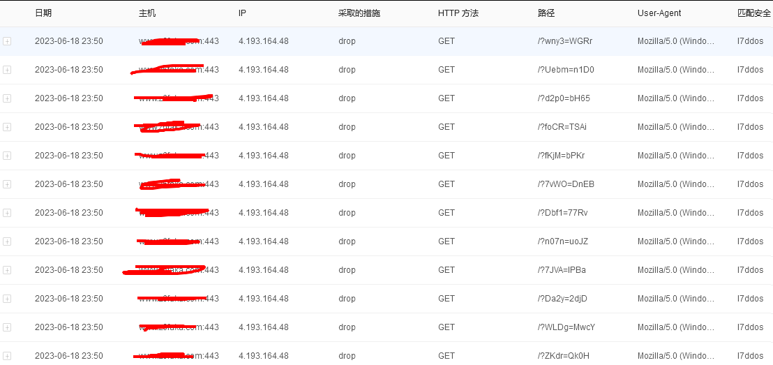 利用京東云星盾SCDN防御CC攻擊實(shí)例