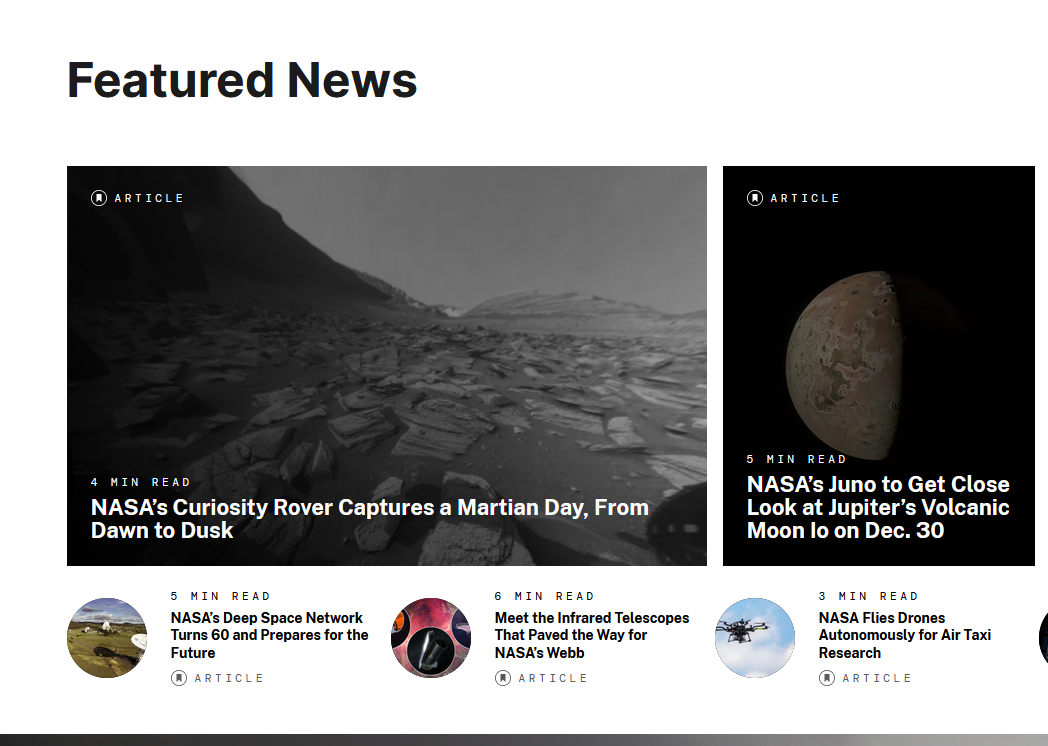 NASA 用 WordPress 做了個網(wǎng)站，竟花了上百萬美金