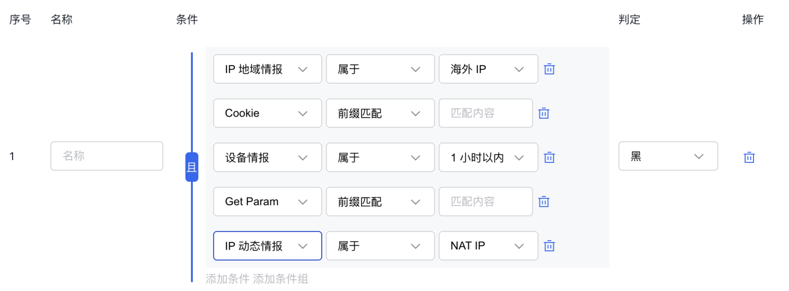 百度云防護 百度云Web應用防火墻WAF BOT 功能設置插圖5 百度云防護 百度云Web應用防火墻WAF BOT 功能設置插圖5